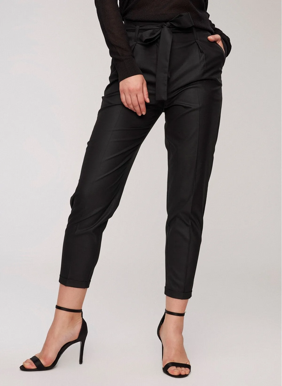 13770 Black High Waist Pants