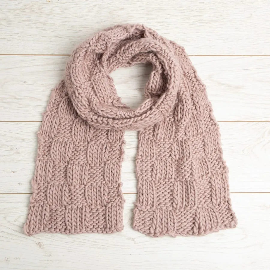 Absolute Beginners Scarf Knitting Kit