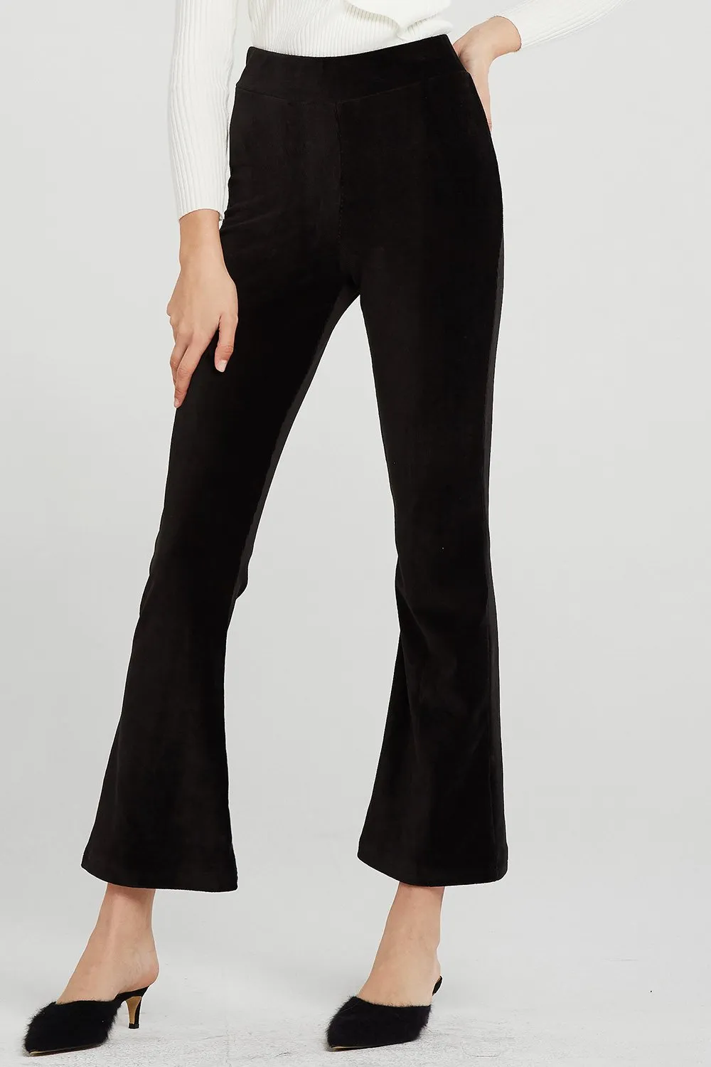 Aspen Ribbed Bootcut Pants