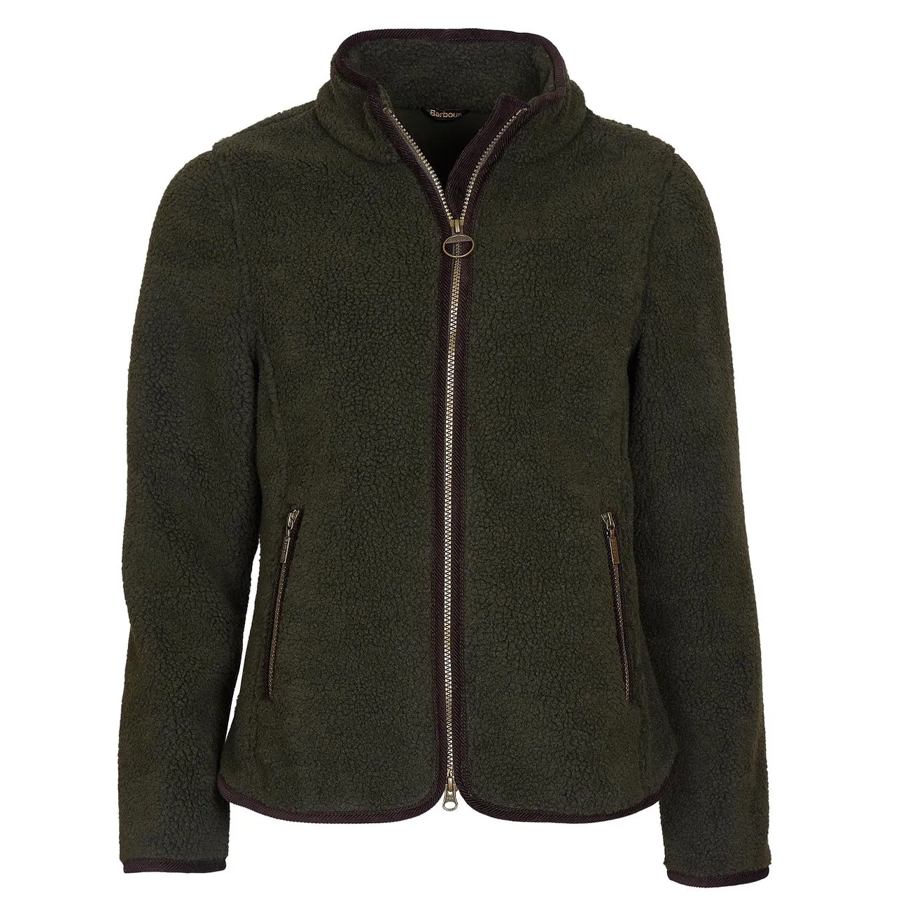 Barbour Womens Lavenham Fleece Olive / Classic