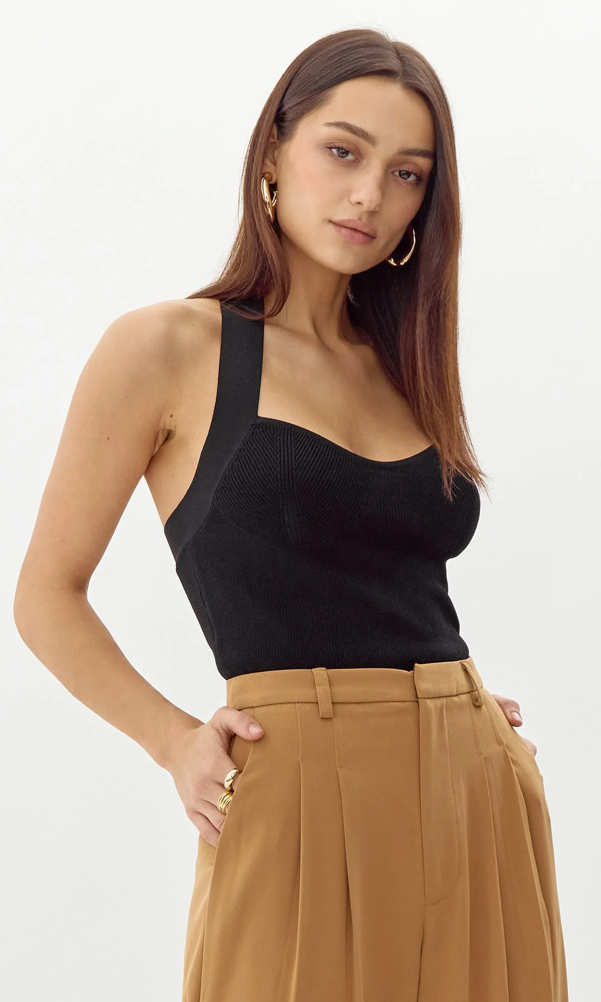 Bethany Knit Halter Top