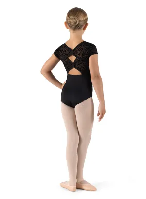 Bloch CL1075 Sahara Scoop-Neck Cap-Sleeve Leo