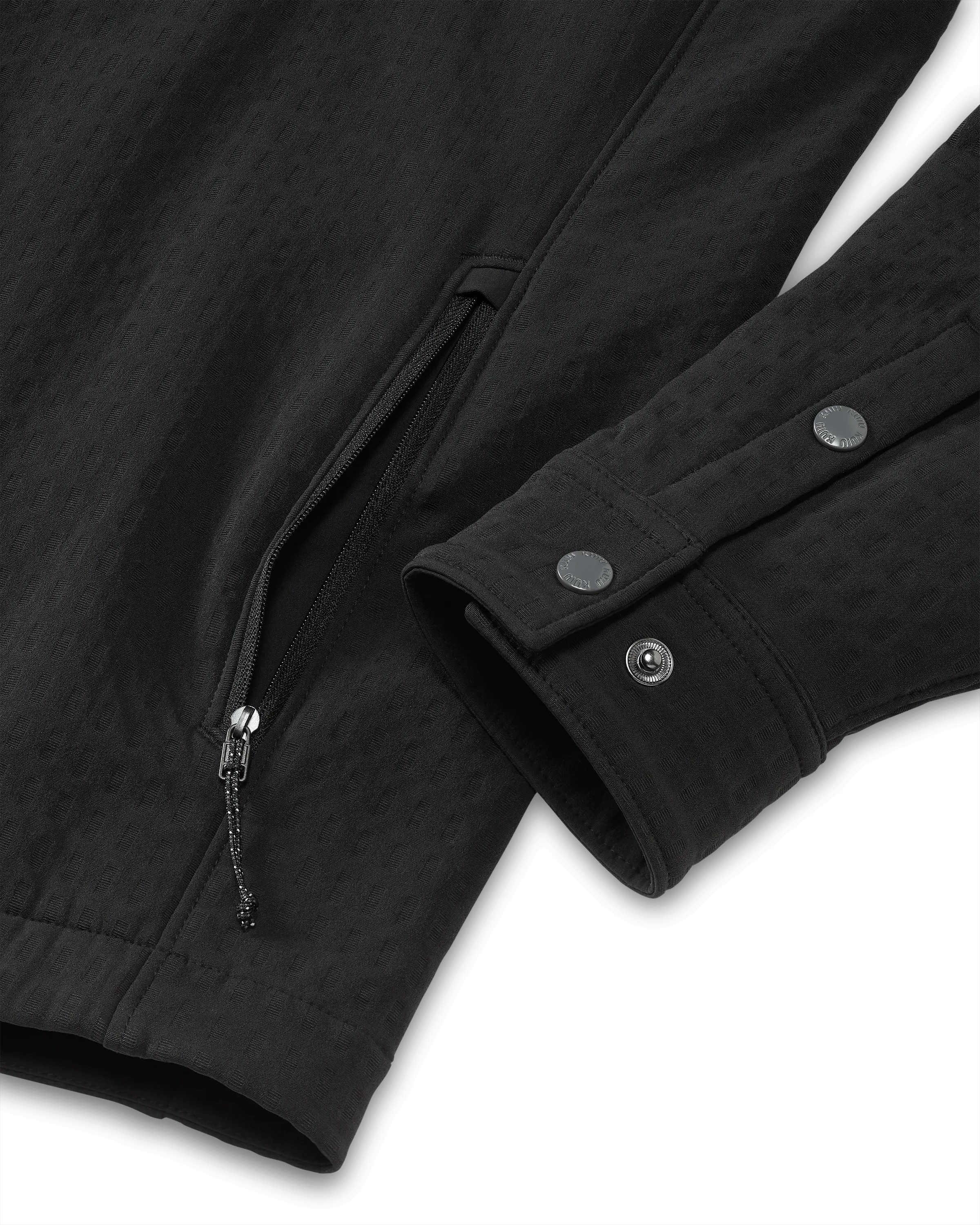 Blockfield Fleece Shirt Jacket | Black