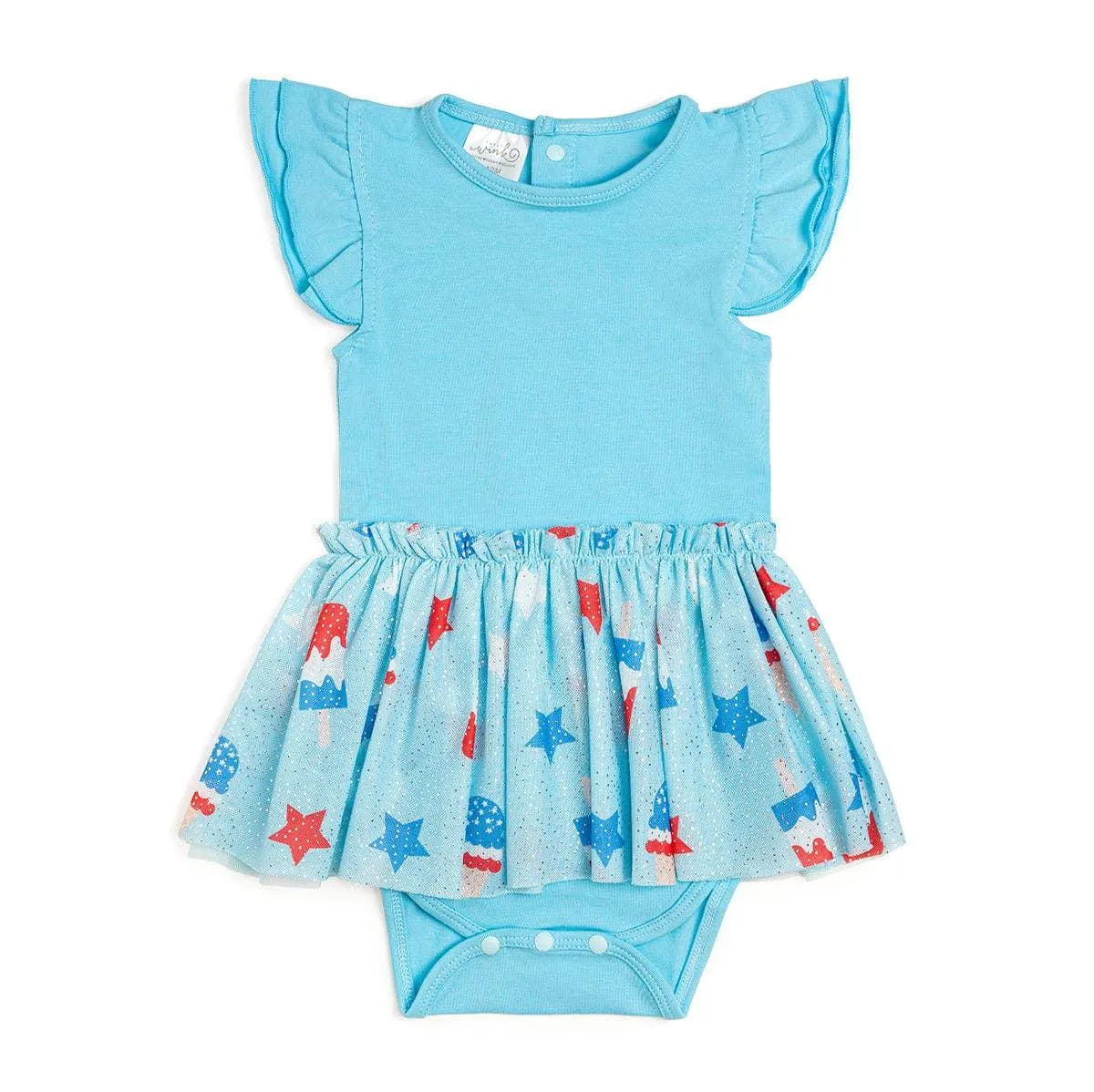 Bomb Pop 4th of July Tutu Bodysuit