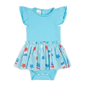 Bomb Pop 4th of July Tutu Bodysuit