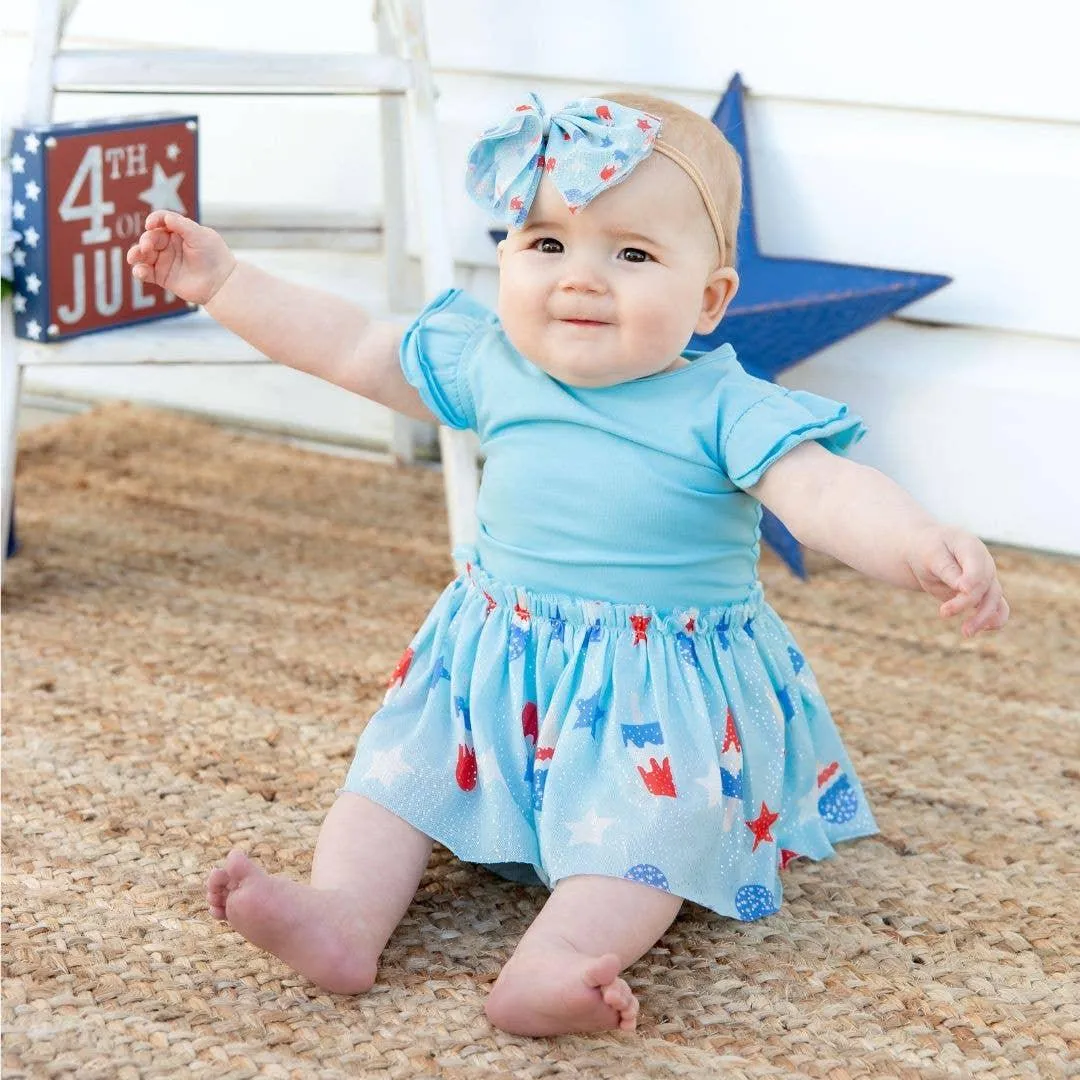 Bomb Pop 4th of July Tutu Bodysuit