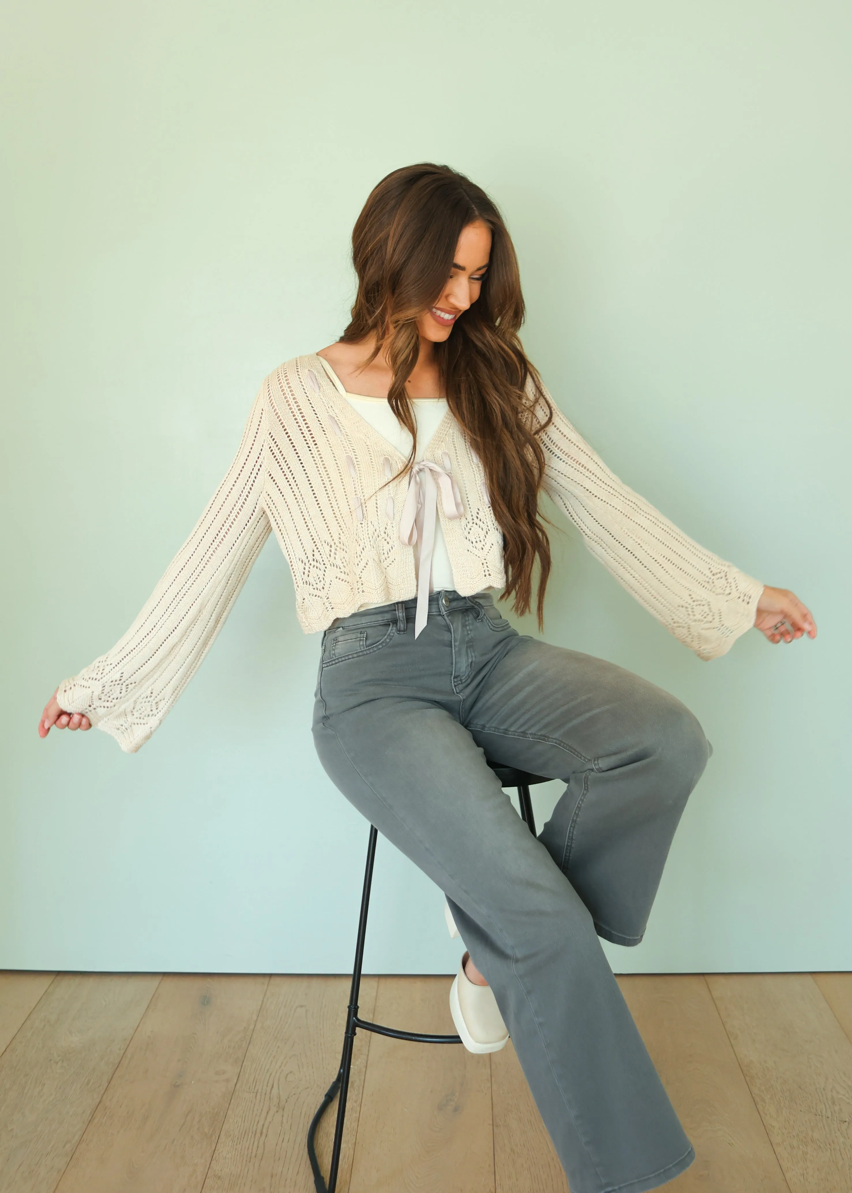 Chantilly Lace Crochet Cardigan