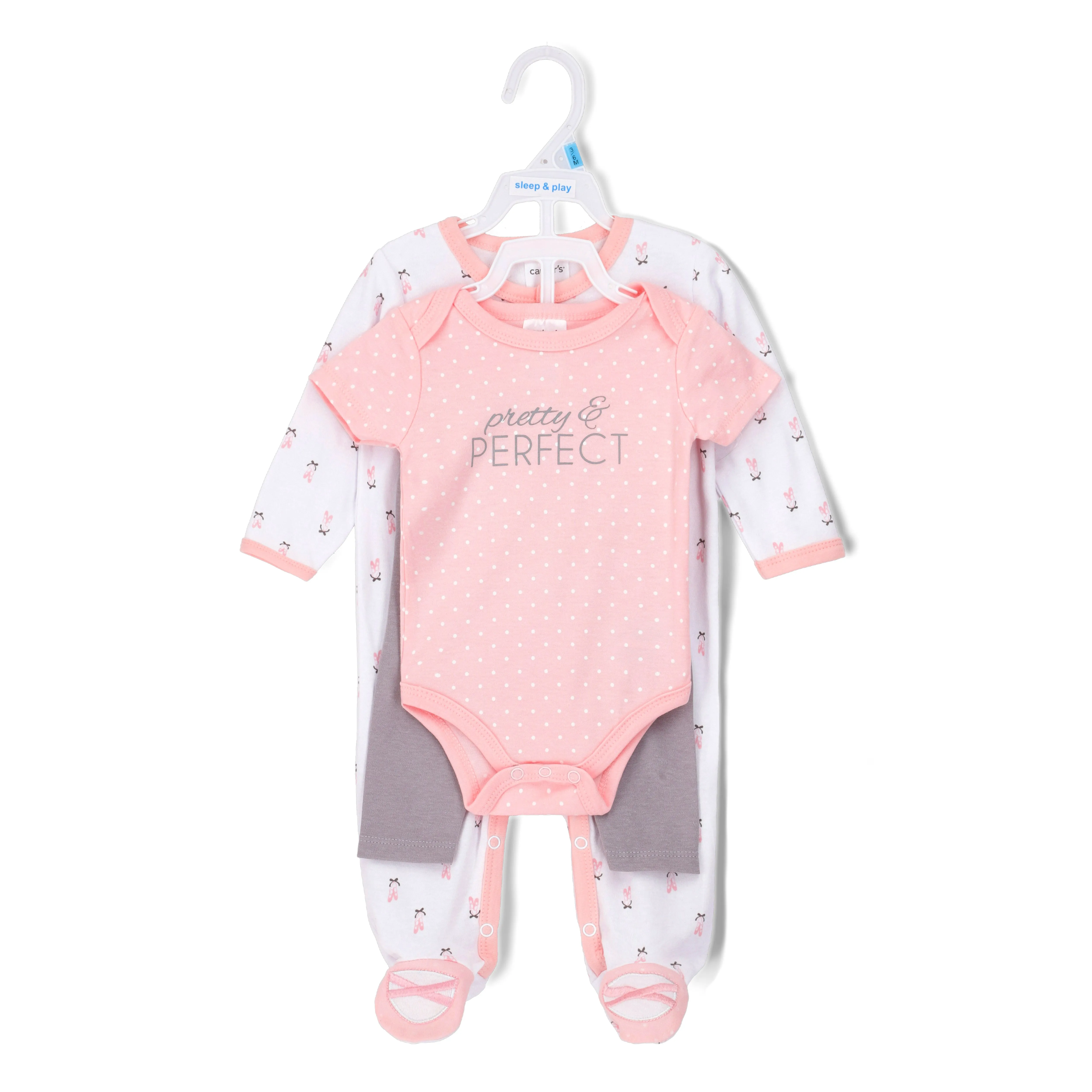 Cherub Charm 3PC Set-USA-Romper