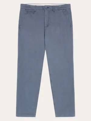 CHUCK regular twill chino pants - Vintage Indigo