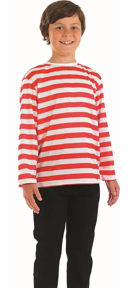 Classic Red & White Stripe Jumper Costume