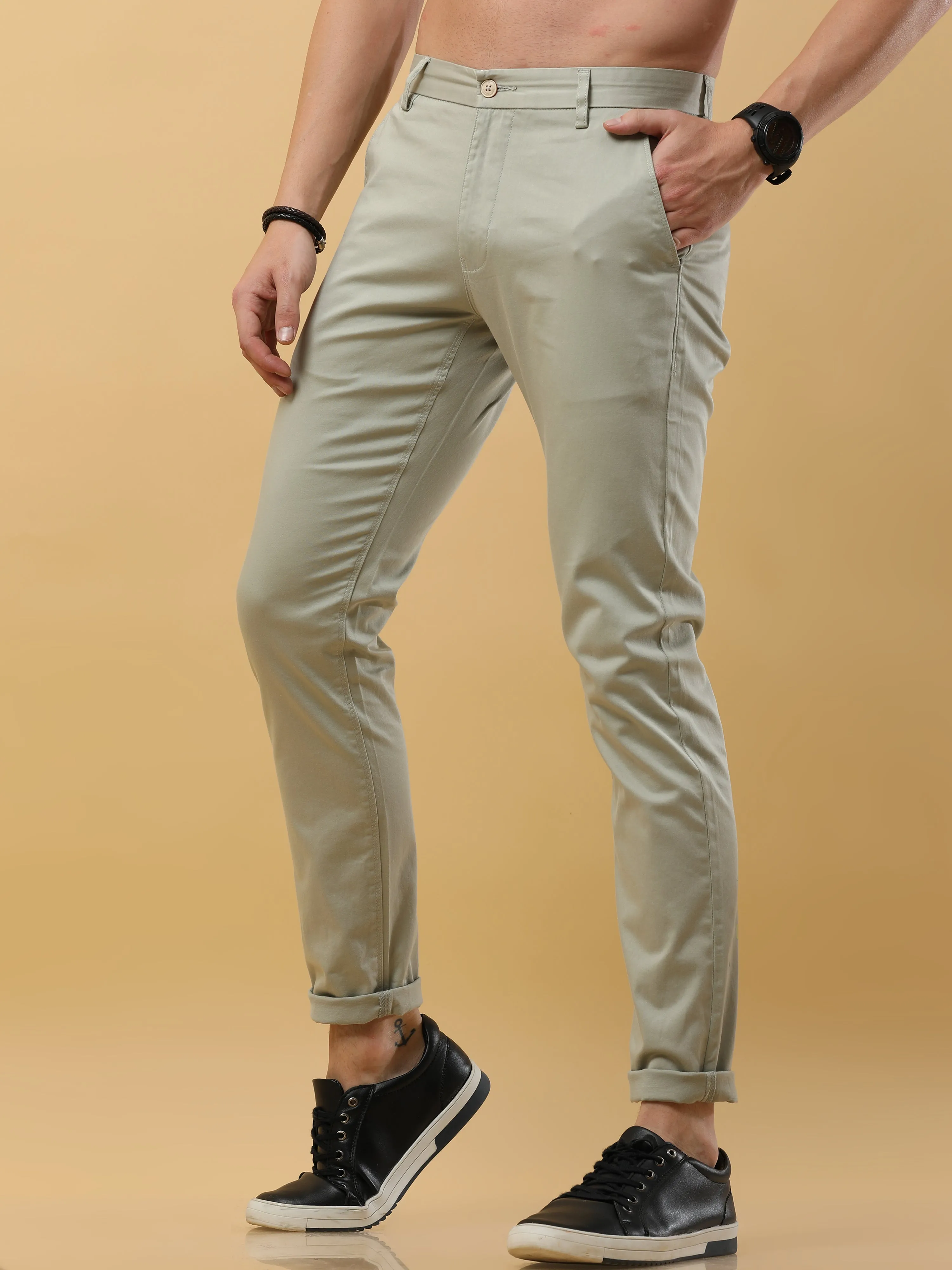 Classic Satco Pistachio Green Chino