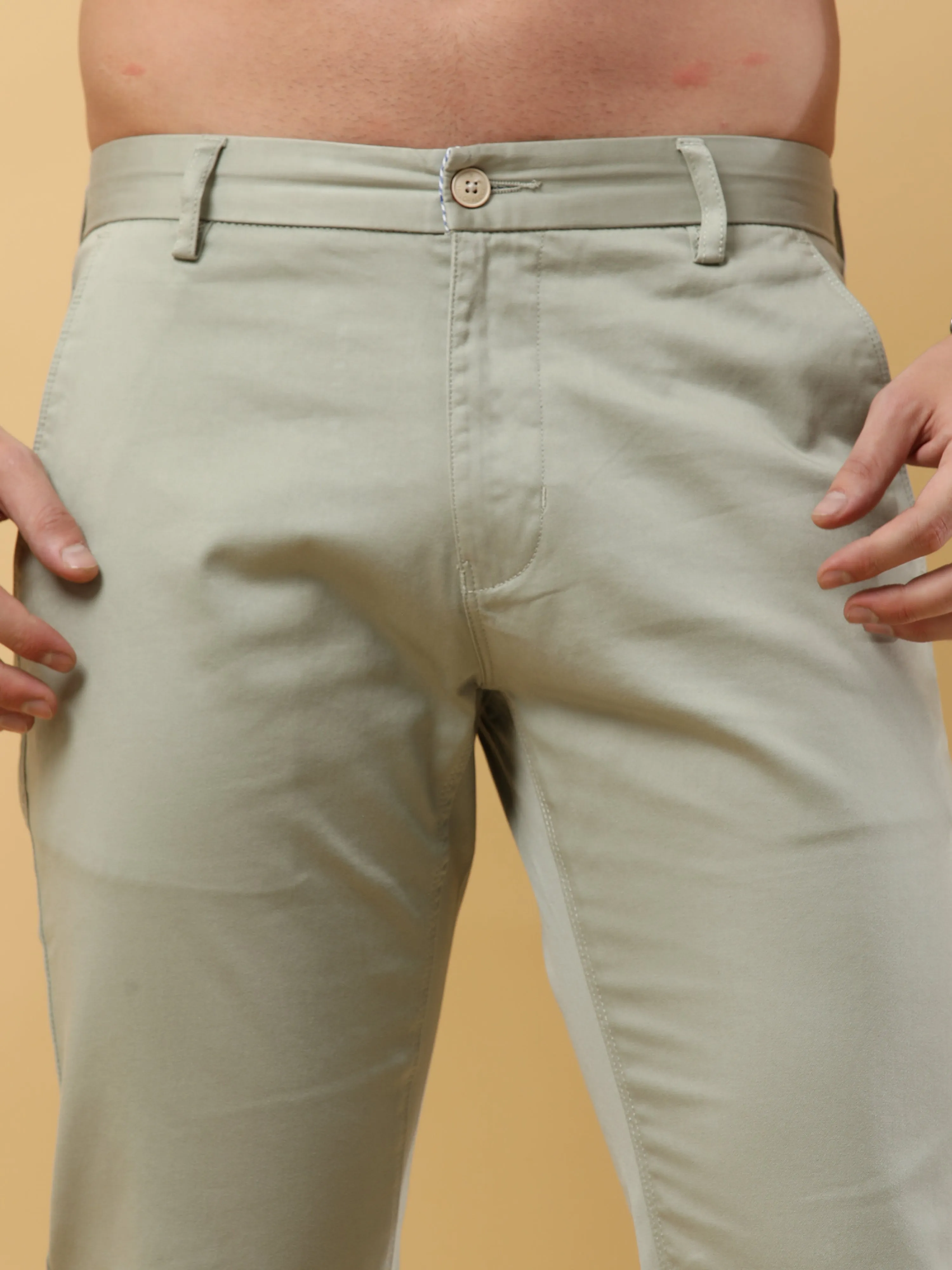 Classic Satco Pistachio Green Chino