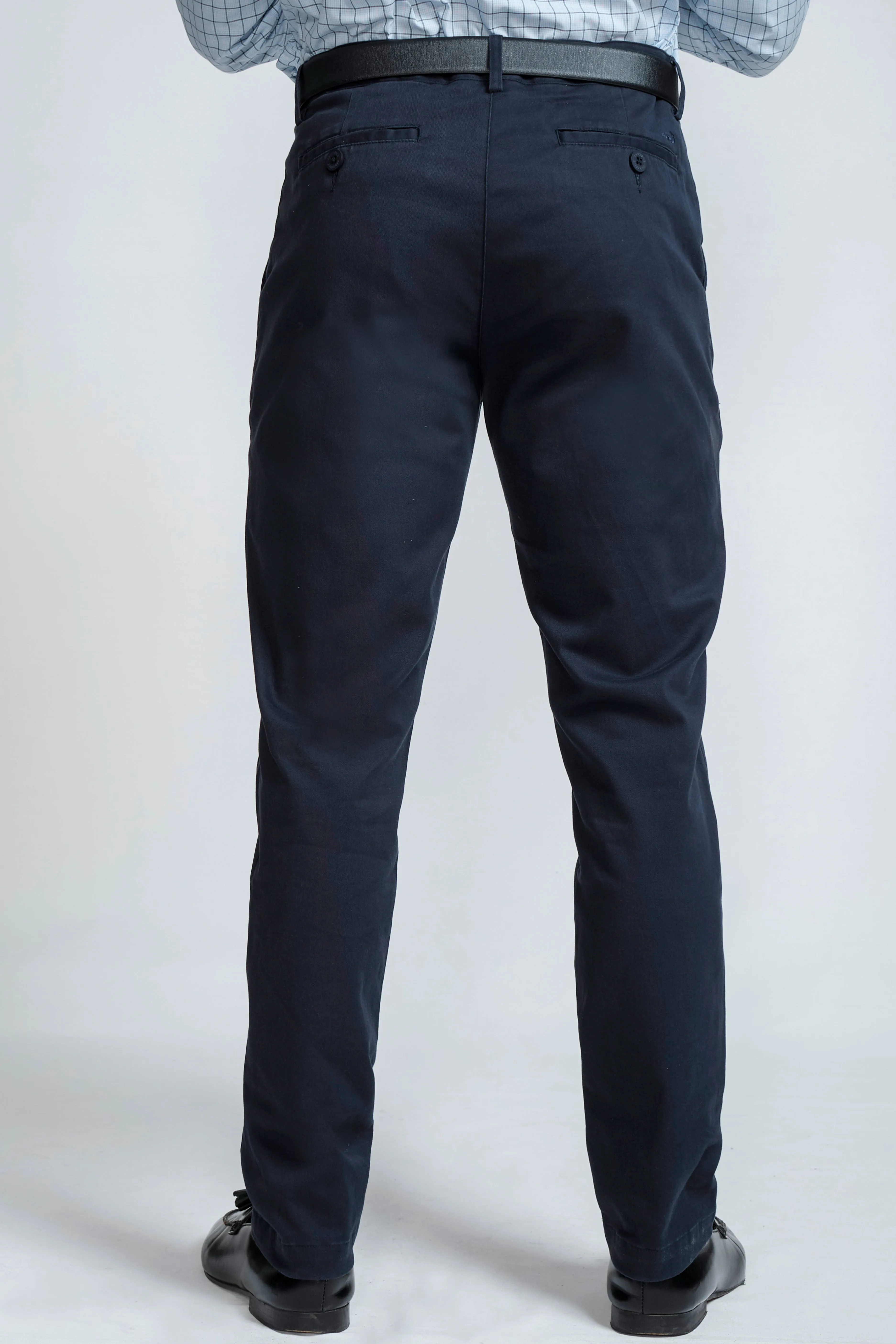 Crocodile Slimfit Chino Blue Depths