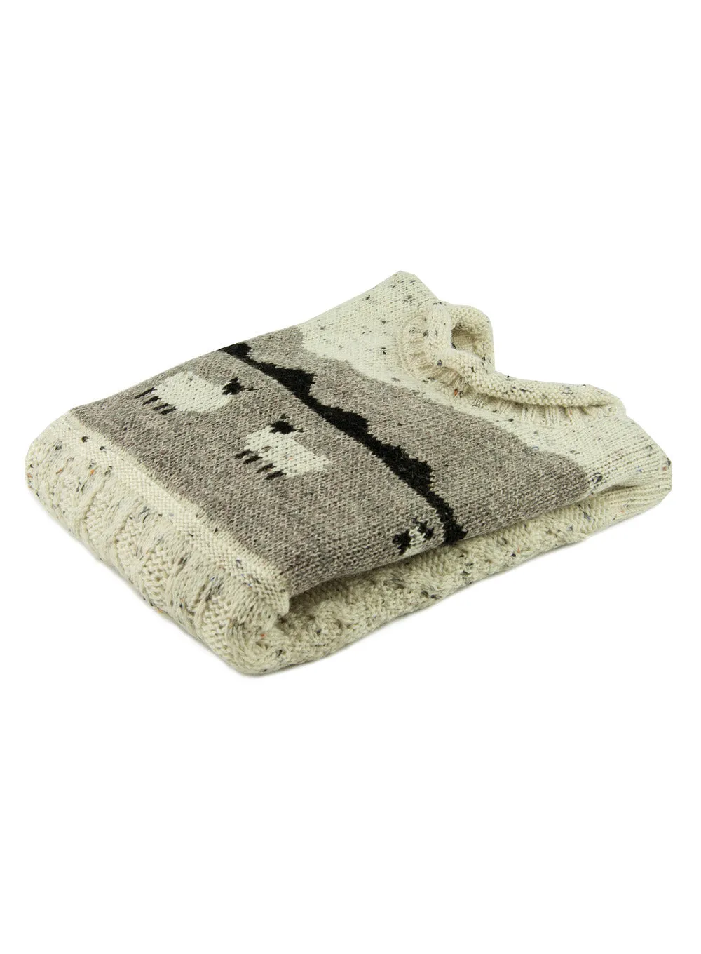 Dales British Wool Aran Sheep Jumper