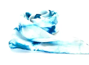 Designer | Silk | Blue Neckscarf