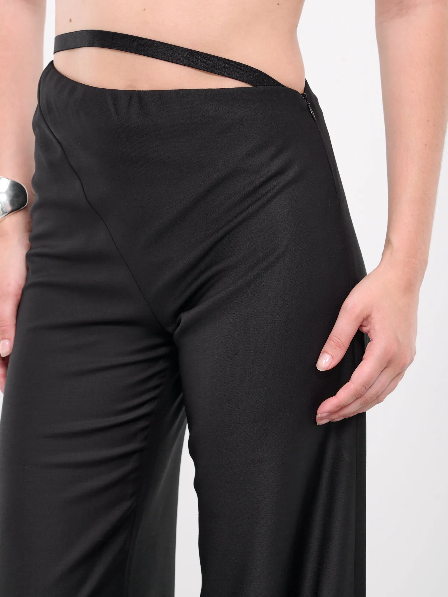 Diagonal Trousers (TR-B03-BLACK)