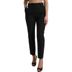 Dolce & Gabbana High Waist Tapered Elegance Pants