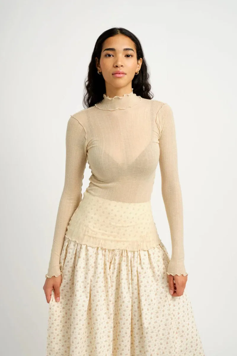 Eliza Faulkner Jane Turtleneck (Cream)