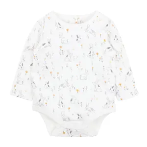 Fox & Finch Cotton Tail Rabbit Bodysuit (Size NB-2)