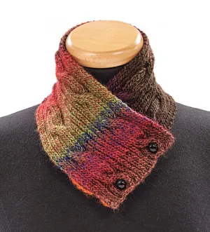 Free Cable and Rib Scarf Pattern