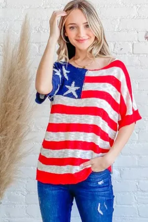 Freedom Forever Dolman Sleeve Sweater