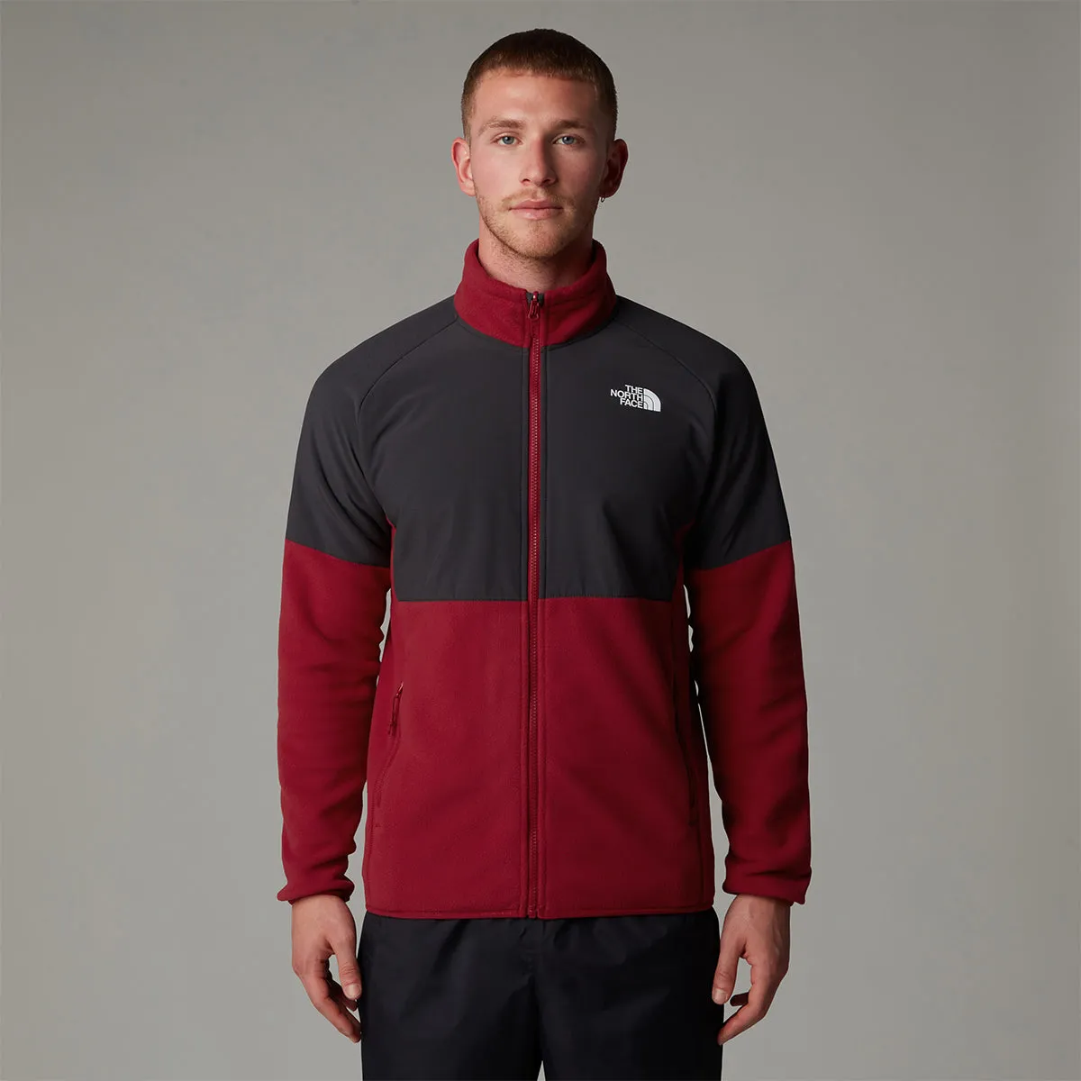 Glacier Heavyweight Full-Zip Fleece - Garnet Red