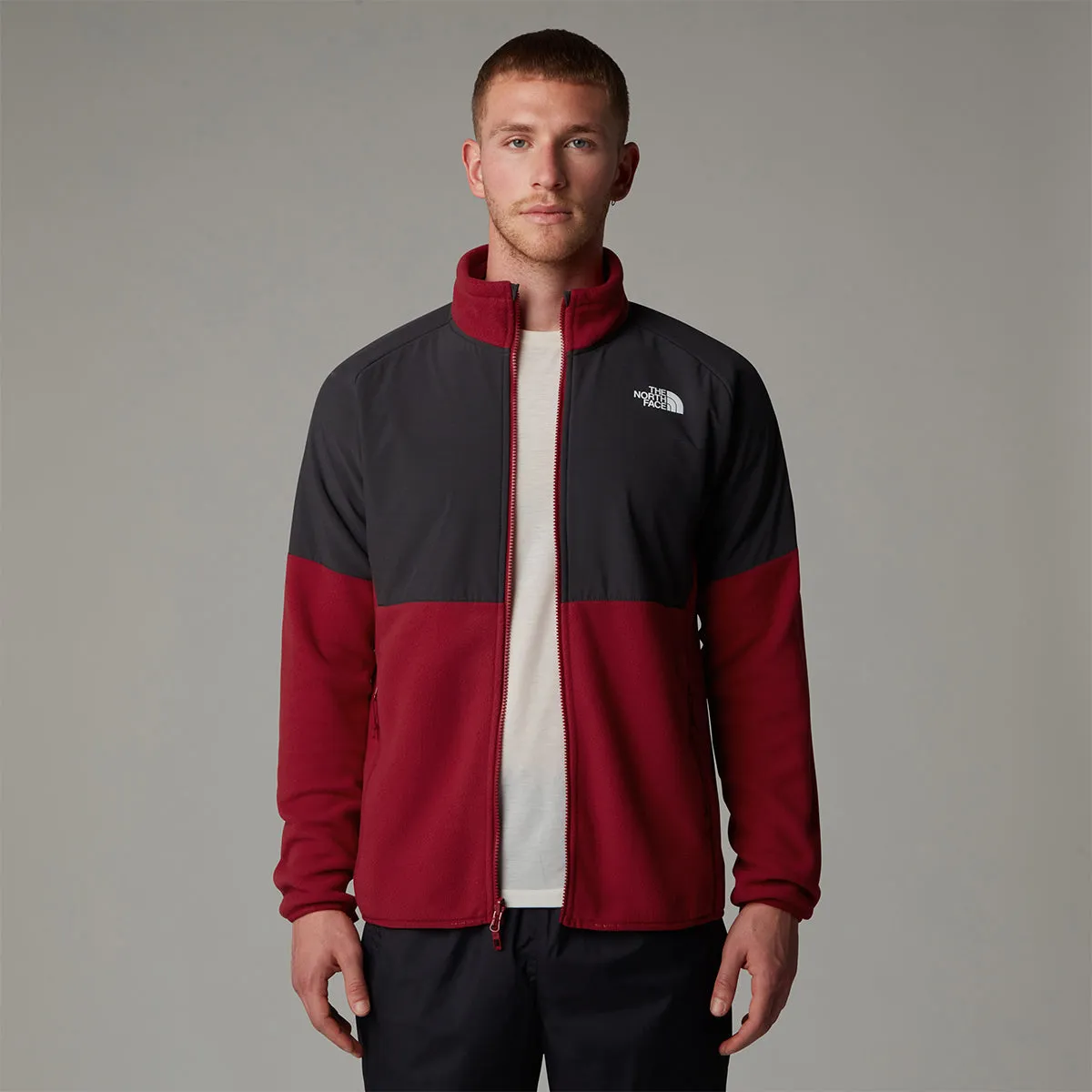 Glacier Heavyweight Full-Zip Fleece - Garnet Red