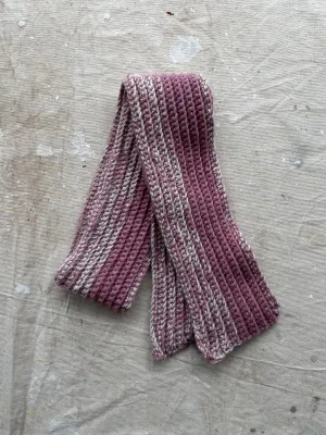 Hand Knit Wool Scarf