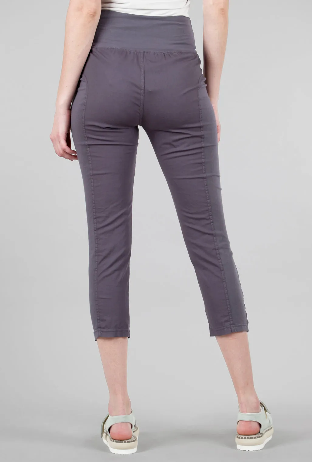 High-Waist Jetter Pant, Charcoal