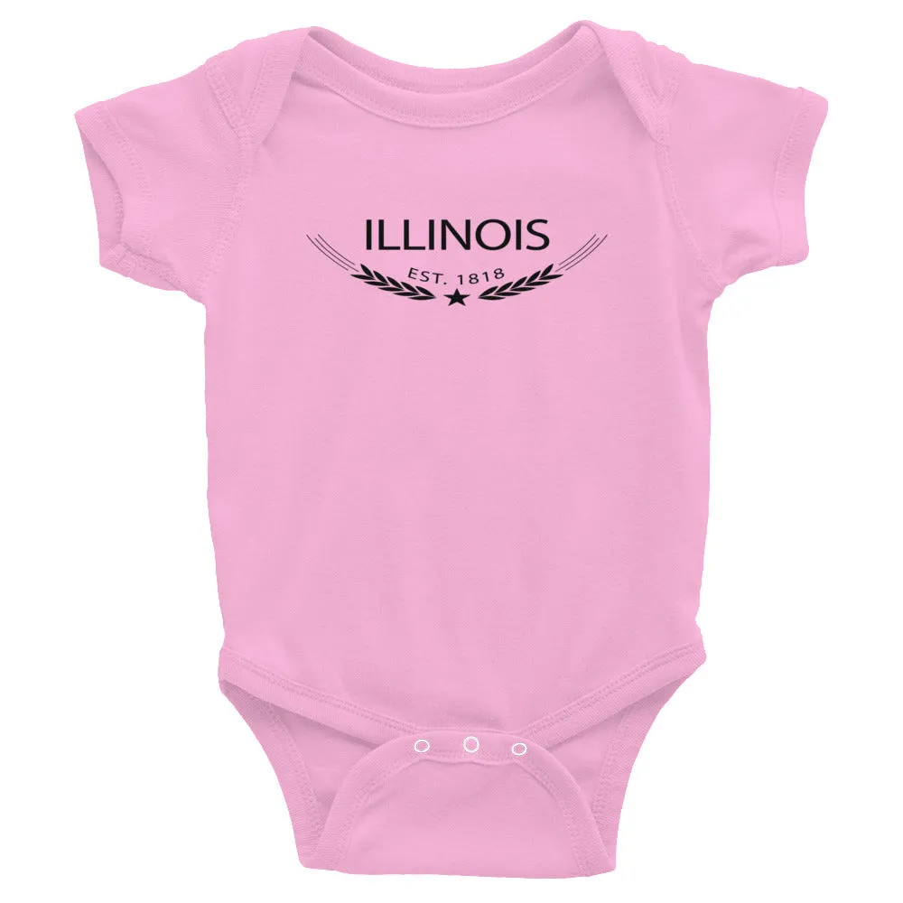 Illinois - Infant Bodysuit - Established