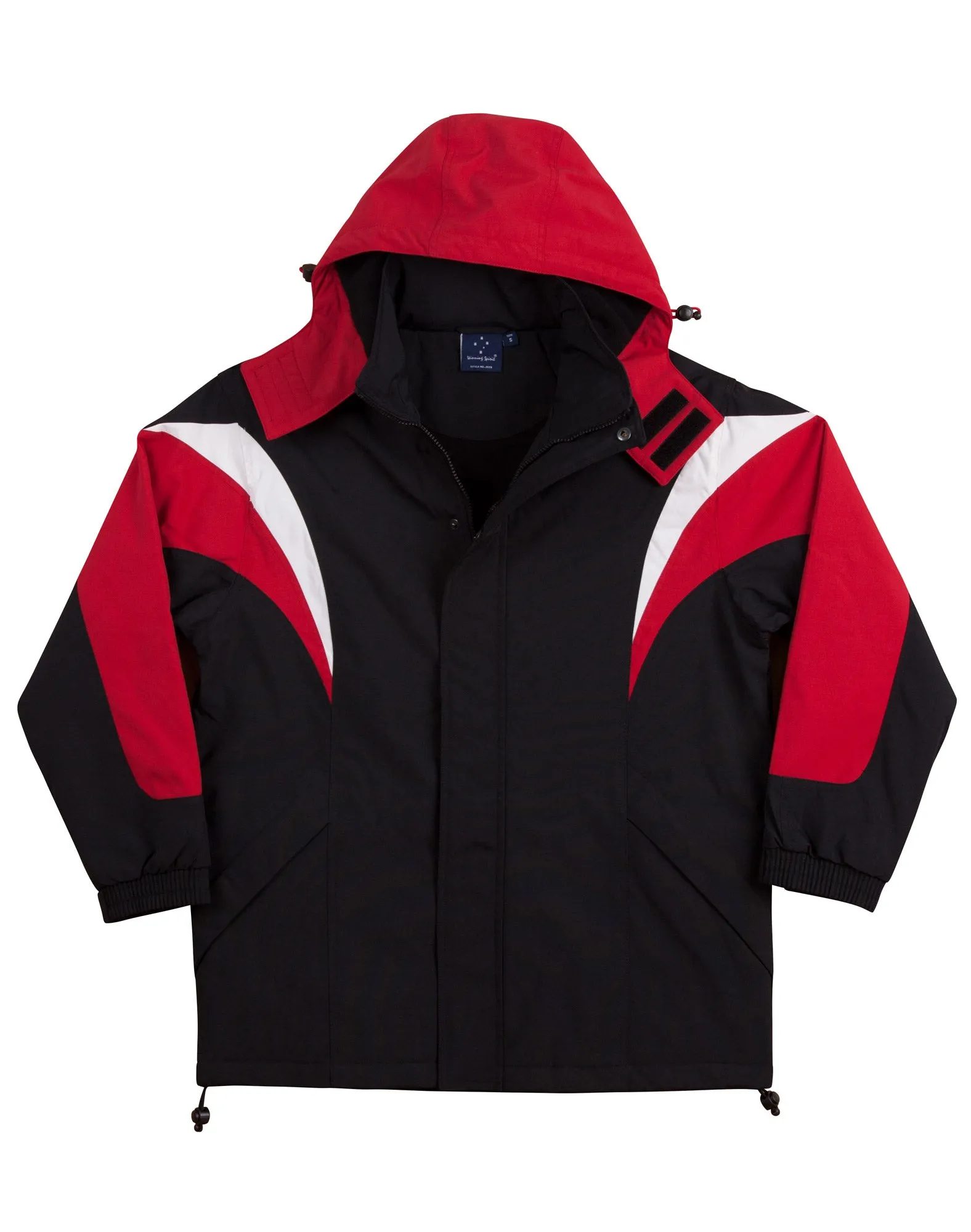 [JK28] Bathurst Tri-color Jacket with Hood