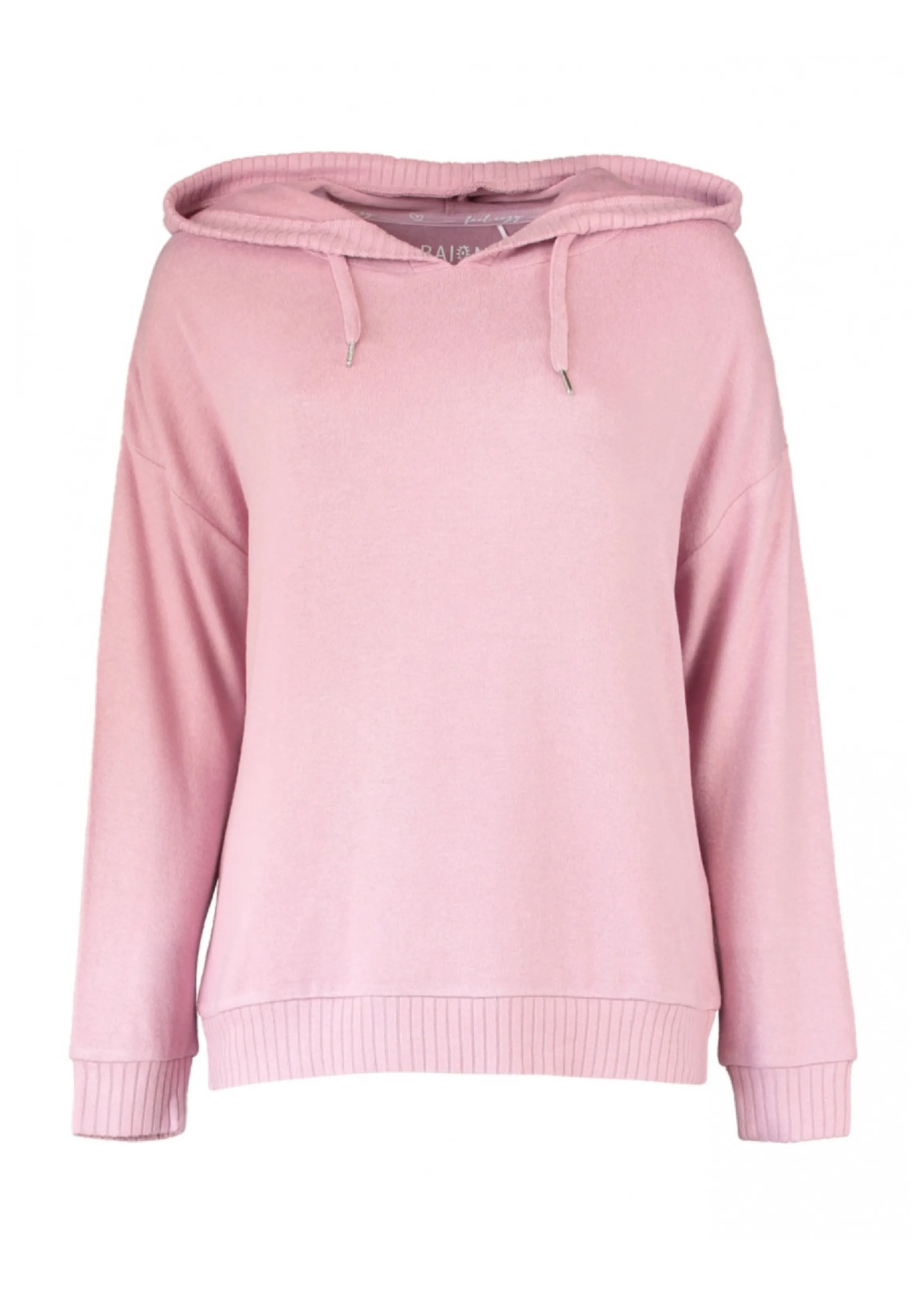 Lyra Old Rose Knitted Hoodie