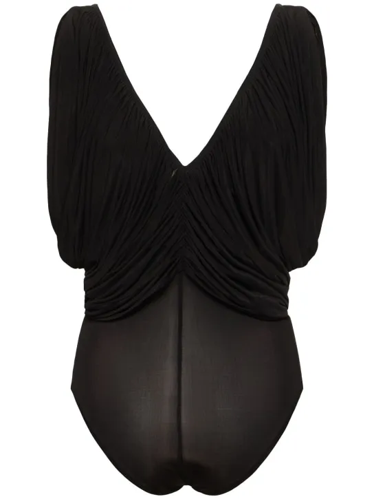 Magda Butrym   Draped jersey bodysuit 