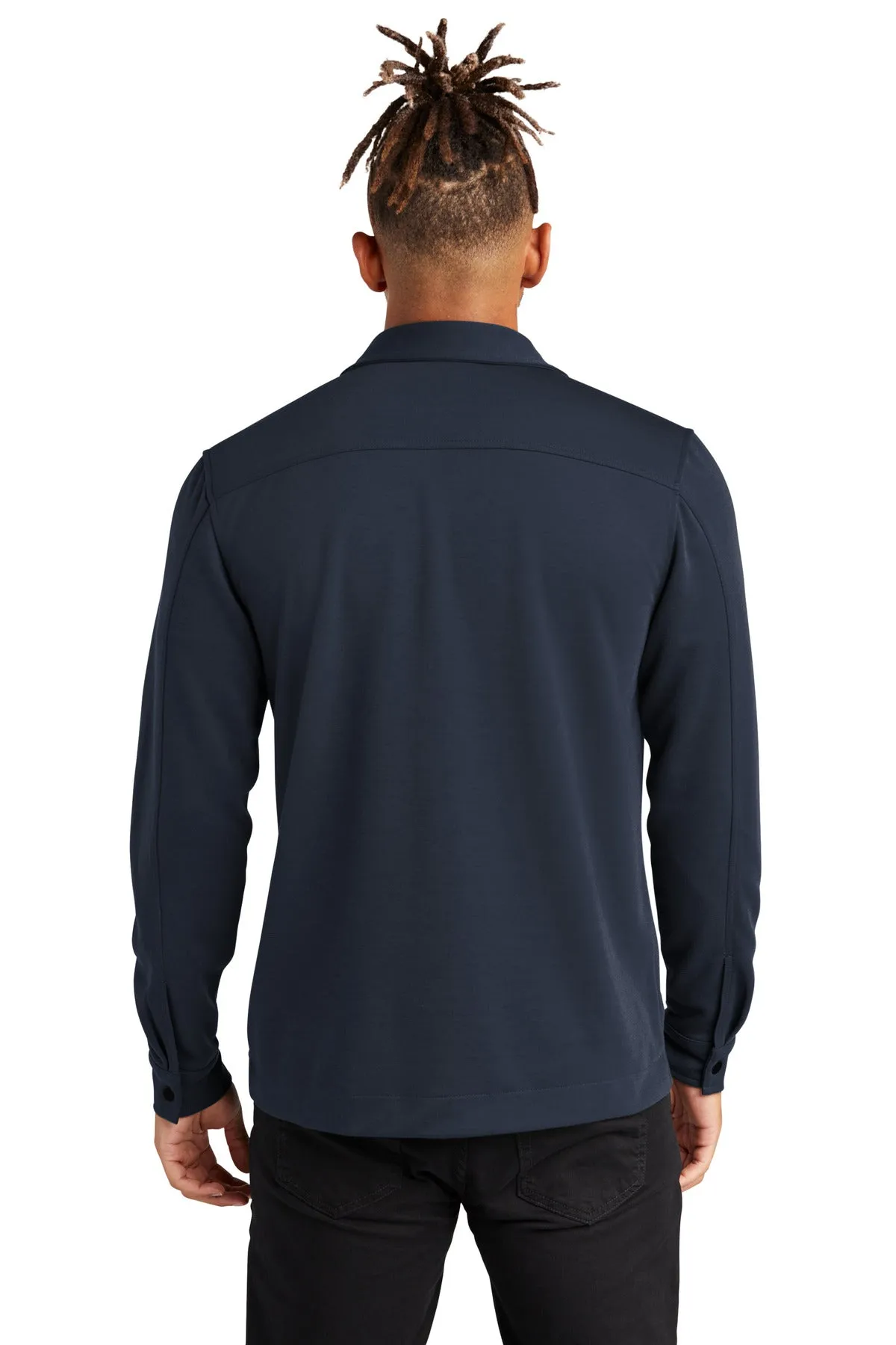 Mercer Mettle™ Double-Knit Snap Front Jacket MM3004