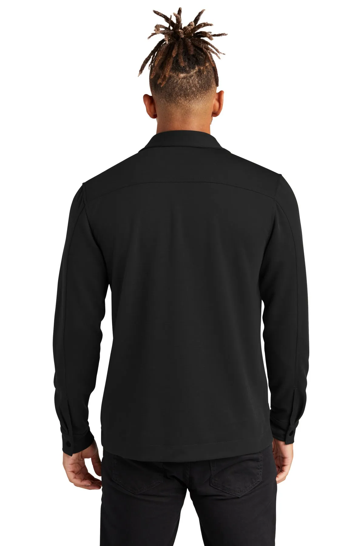 Mercer Mettle™ Double-Knit Snap Front Jacket MM3004