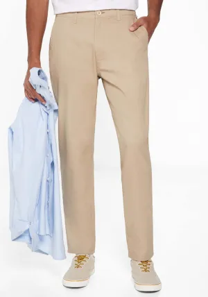 Micro-print chinos - Beige