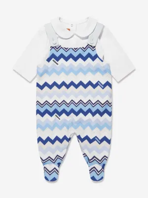 Missoni Baby Boys Gift Set in Blue