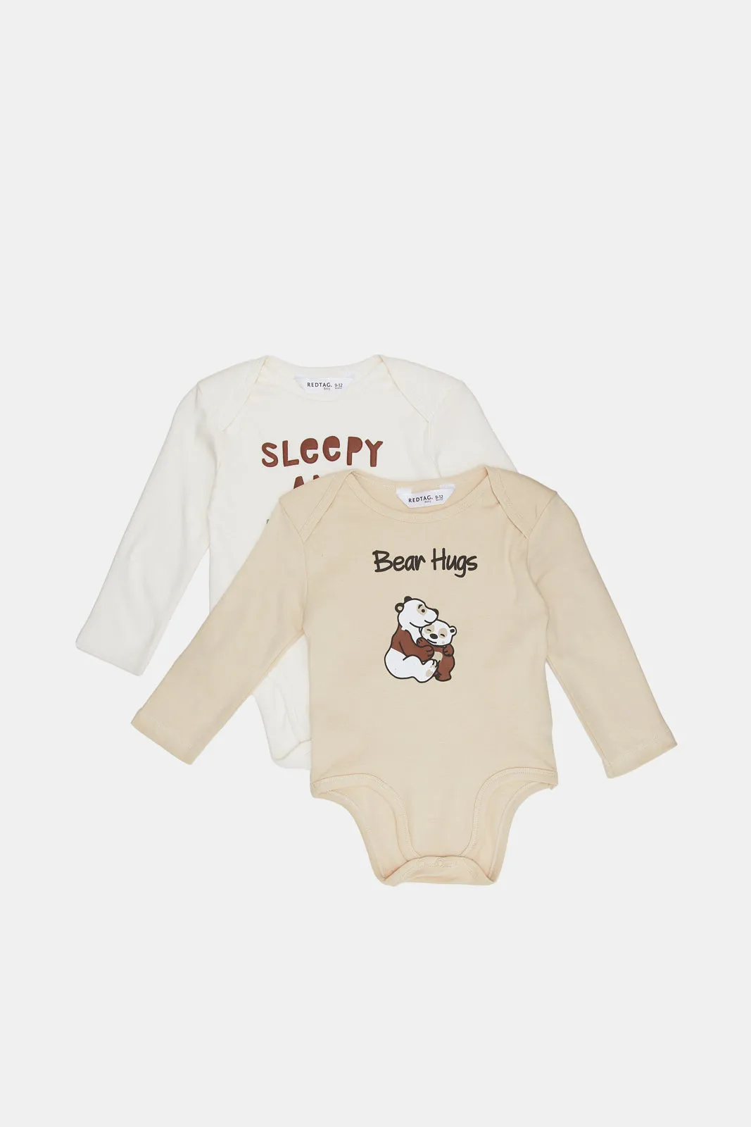 Newborn Assorted Long Sleeve Bodysuits Set (Pack Of 5)