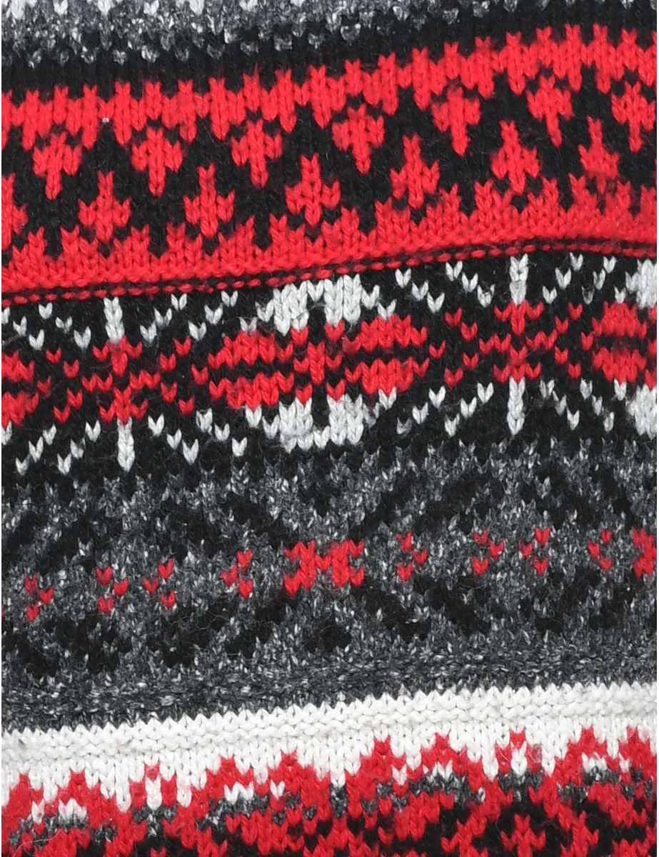 Nordic Knit Jumper - M