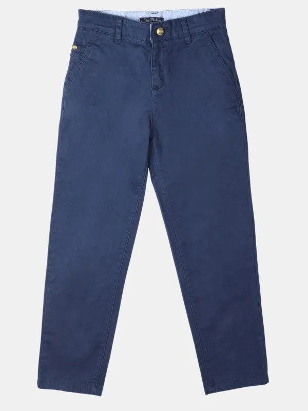 One Friday Navy Blue Chinos