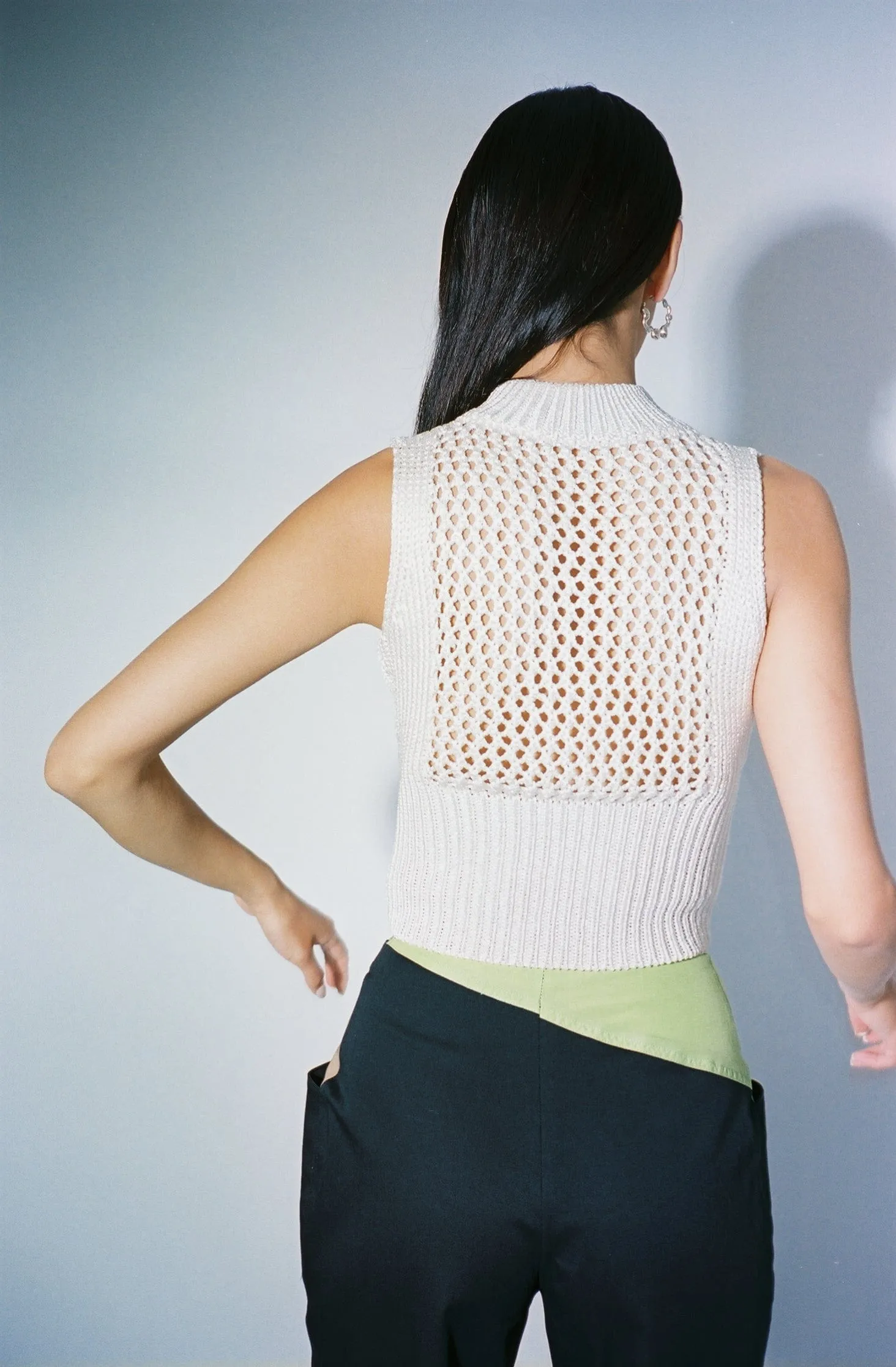 Open Knit Tank