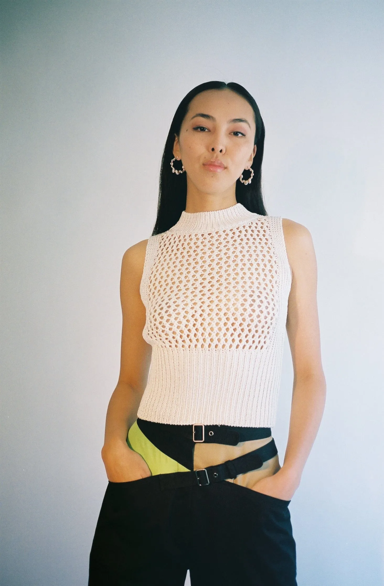 Open Knit Tank