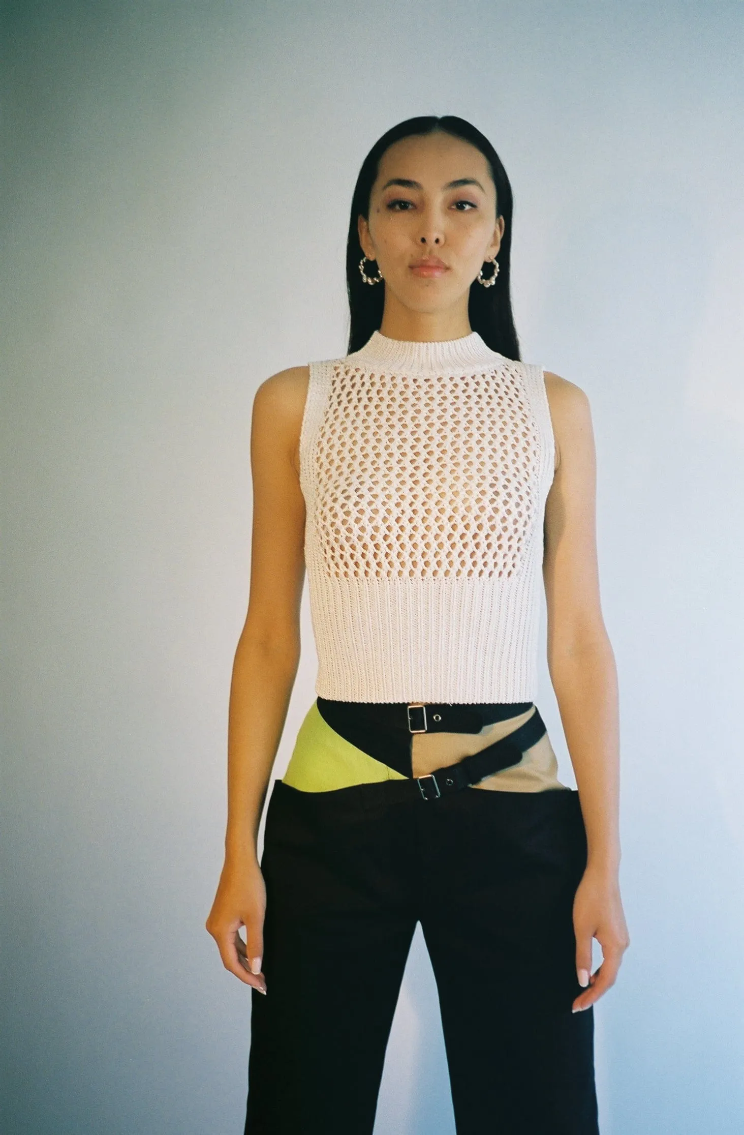 Open Knit Tank