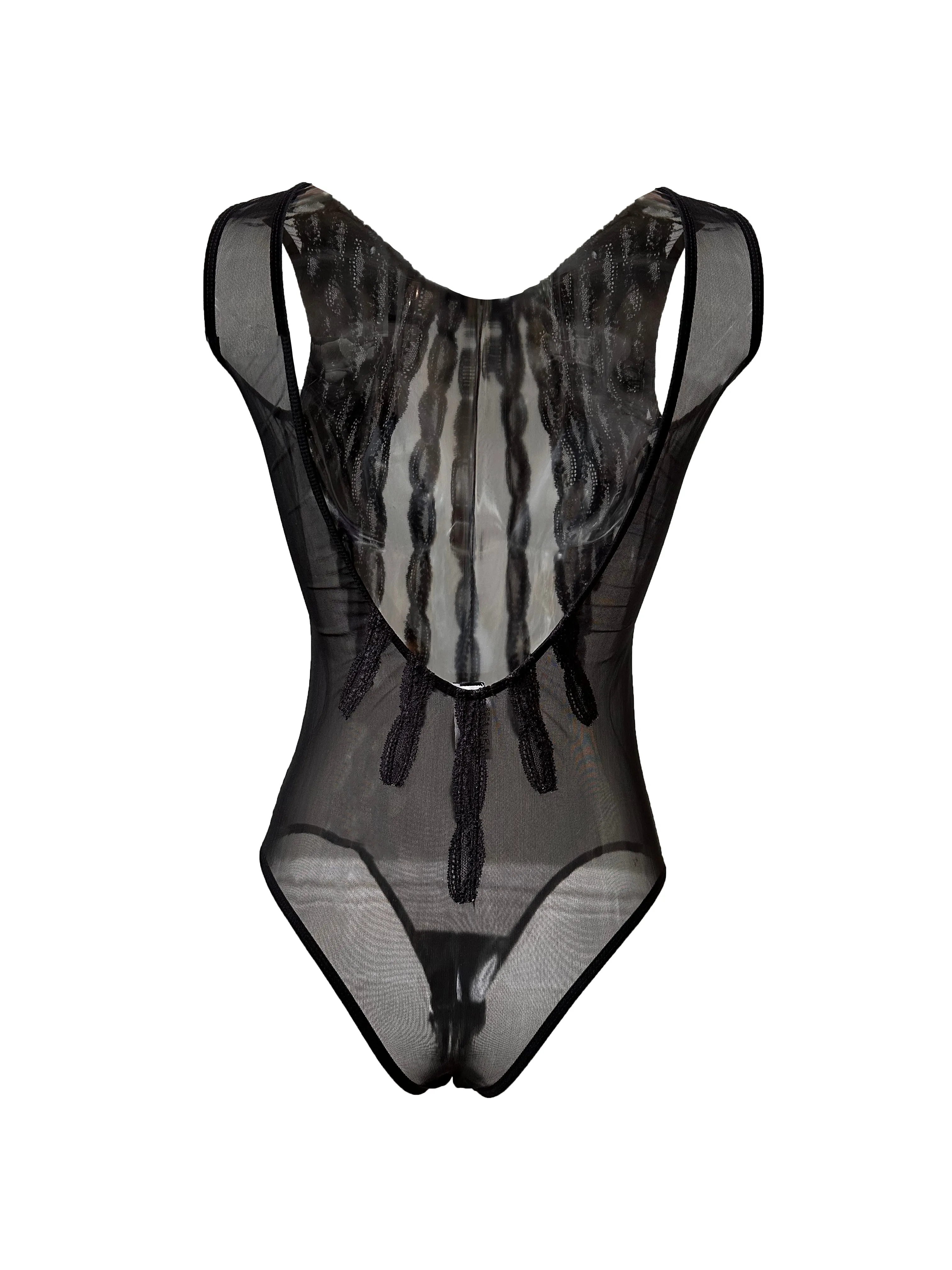 Paradox Cascade Black Bodysuit