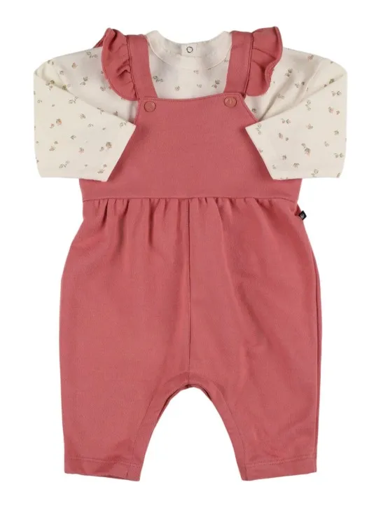 Petit Bateau   Cotton overalls &amp; bodysuit 