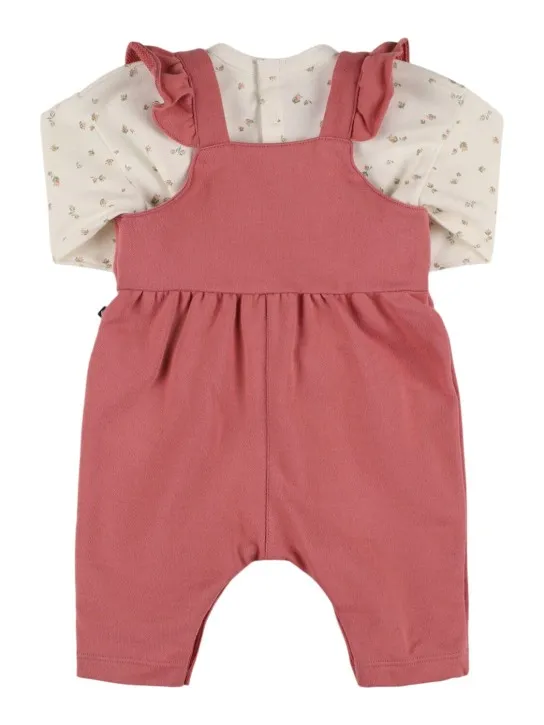 Petit Bateau   Cotton overalls &amp; bodysuit 