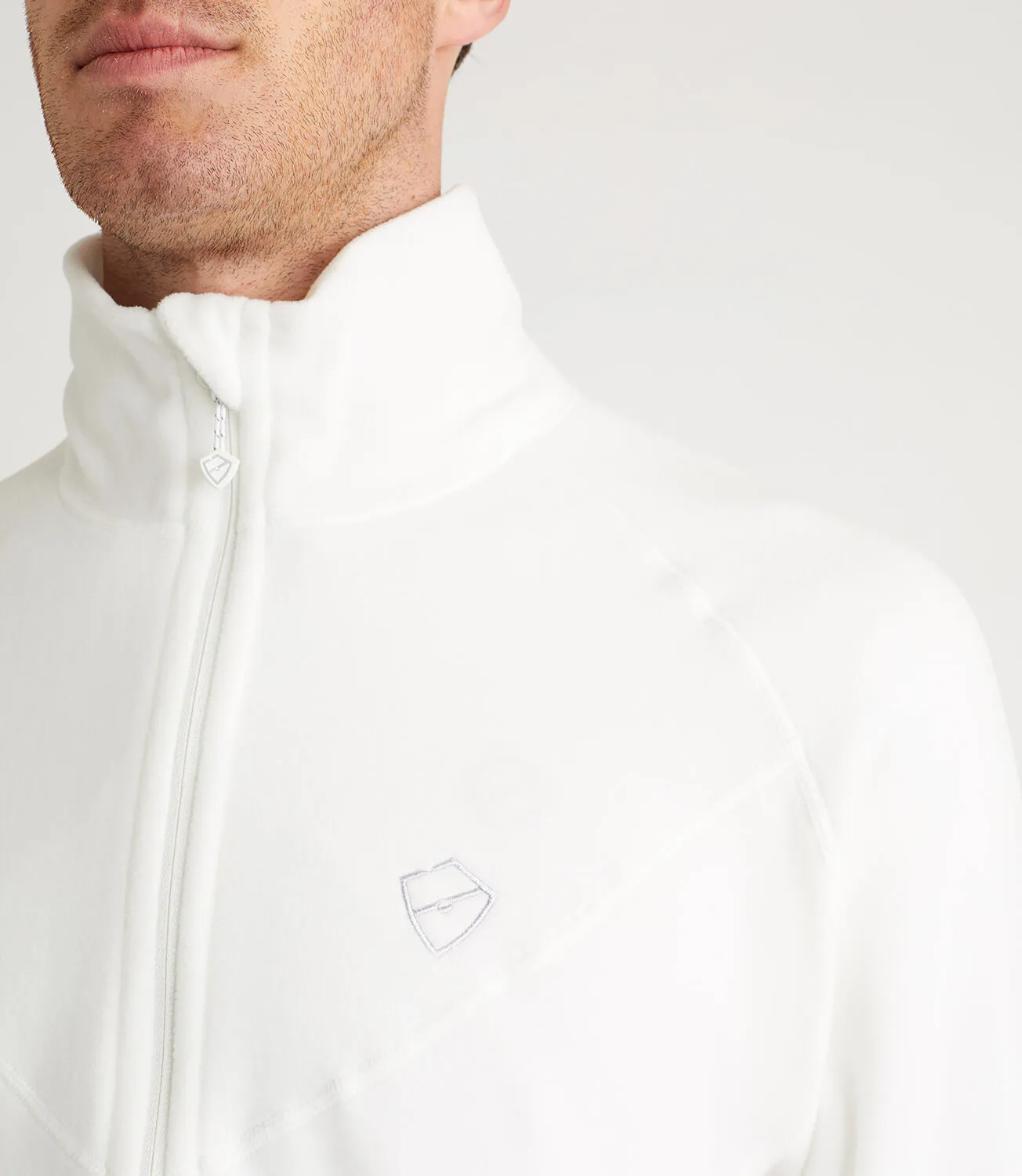 Pierce Fleece Jacket - White