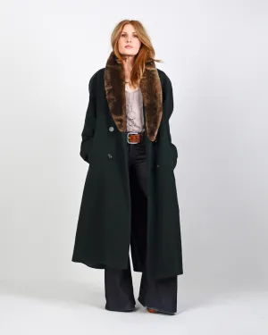 Pine Sheared Beaver Fur Coat