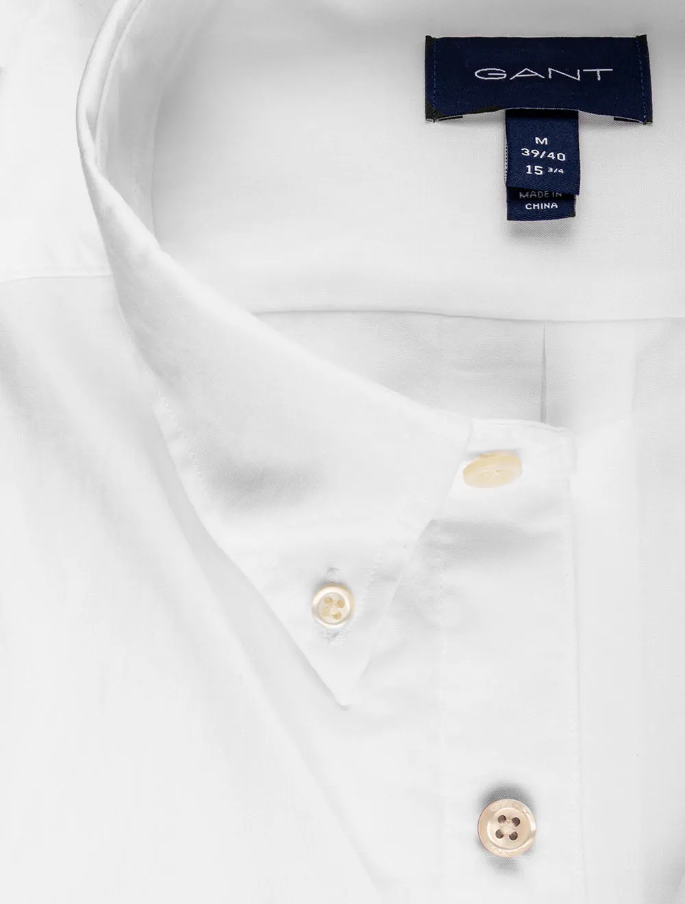 Regular Fit Buttondown shirt-White