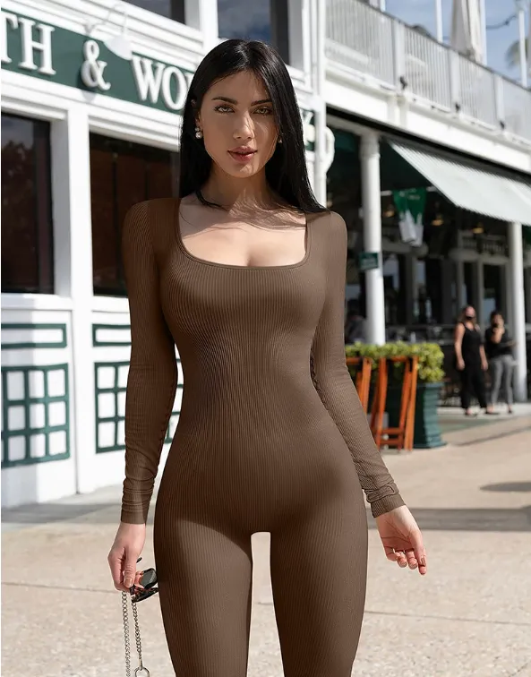 Seamless Hip Lift Yoga Jumpsuit